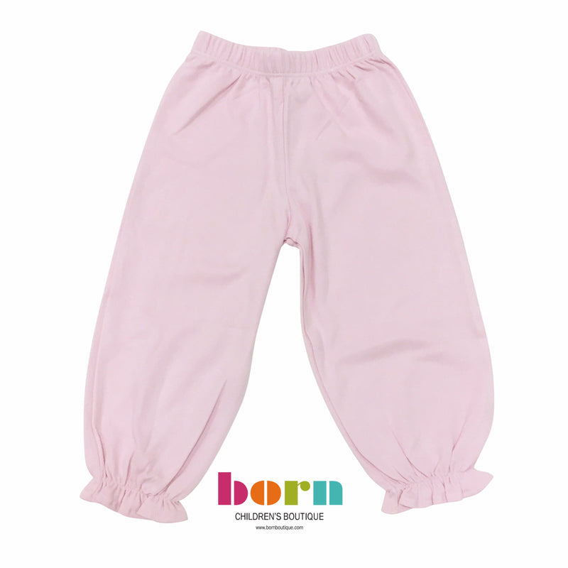 Girl Bloomer Pants Light Pink - Born Childrens Boutique