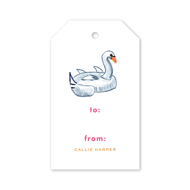 Pool Party Gift Tags - Born Childrens Boutique