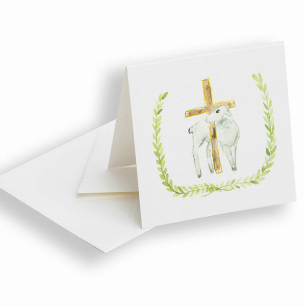 Lamb & Cross Enclosure Cards - Born Childrens Boutique