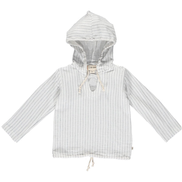 St. Ives White Hooded Top - Born Childrens Boutique