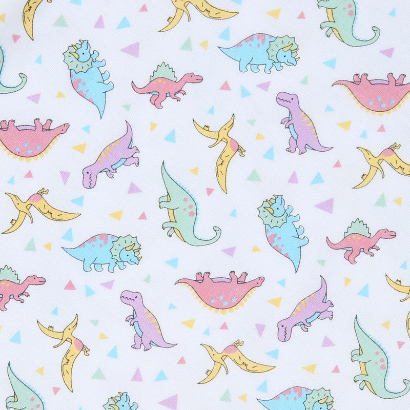 Magnolia Baby Girl Dinoland Long Pajamas - Born Childrens Boutique