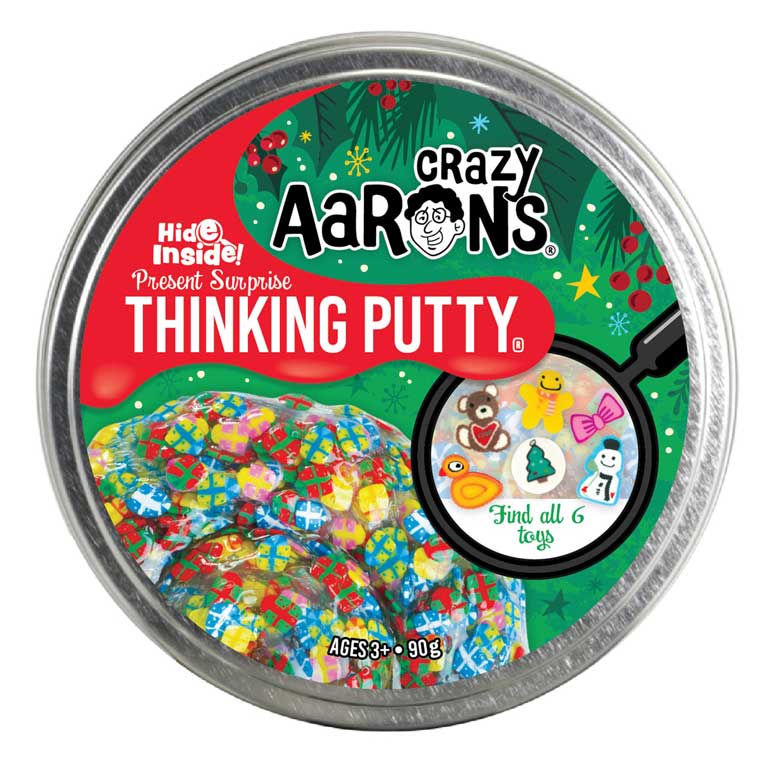 Present Surprise 4" Thinking Putty Tin - Born Childrens Boutique