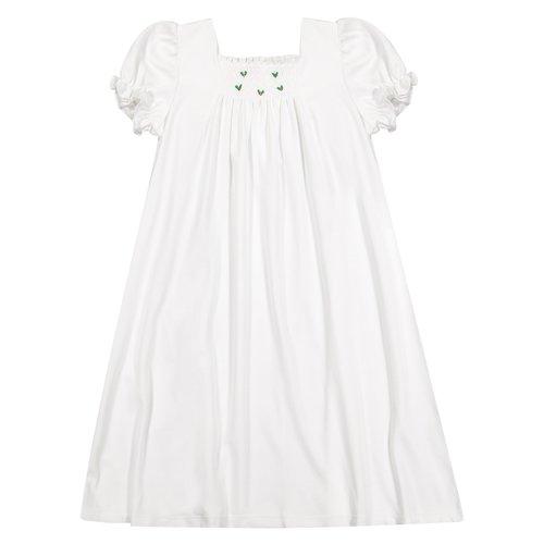 Pixie Lily Smocked Holly Gown - Born Childrens Boutique