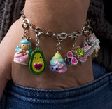 Charm It!, Glitter Pineapple Charm - Born Childrens Boutique