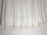 Heirloom Sleeveless Dress White with Ecru - Born Childrens Boutique