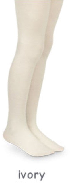 Jefferies Pima Cotton Tights Ivory - Born Childrens Boutique