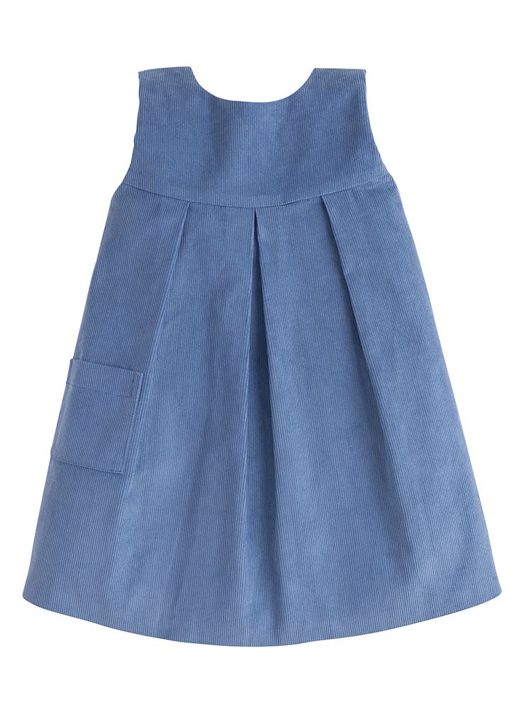 Charleston Jumper Storm Blue Cord - Born Childrens Boutique