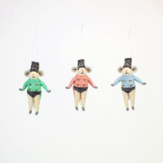Mouse Soldier Ornament - Born Childrens Boutique