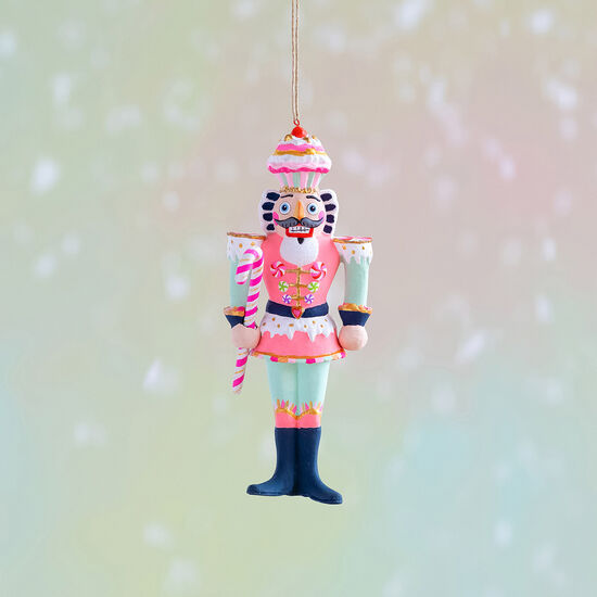 Gold Colonel Cupcake Ornamant 6.75" - Born Childrens Boutique
