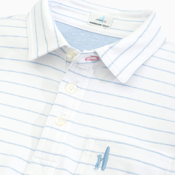 Original Polo Neese Gulf Blue Stripe - Born Childrens Boutique