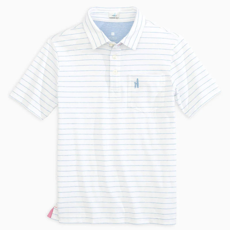 Original Polo Neese Gulf Blue Stripe - Born Childrens Boutique