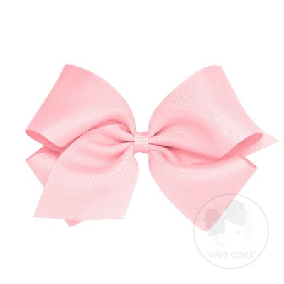 Wee Ones Light Pink Bow - Born Childrens Boutique