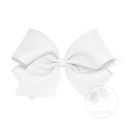 Wee Ones White Bow - Born Childrens Boutique