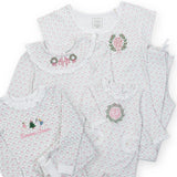 Georgia Daygown - Holiday Wreath - Born Childrens Boutique