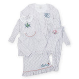 Carlin Dress - Bells In The Snow - Born Childrens Boutique