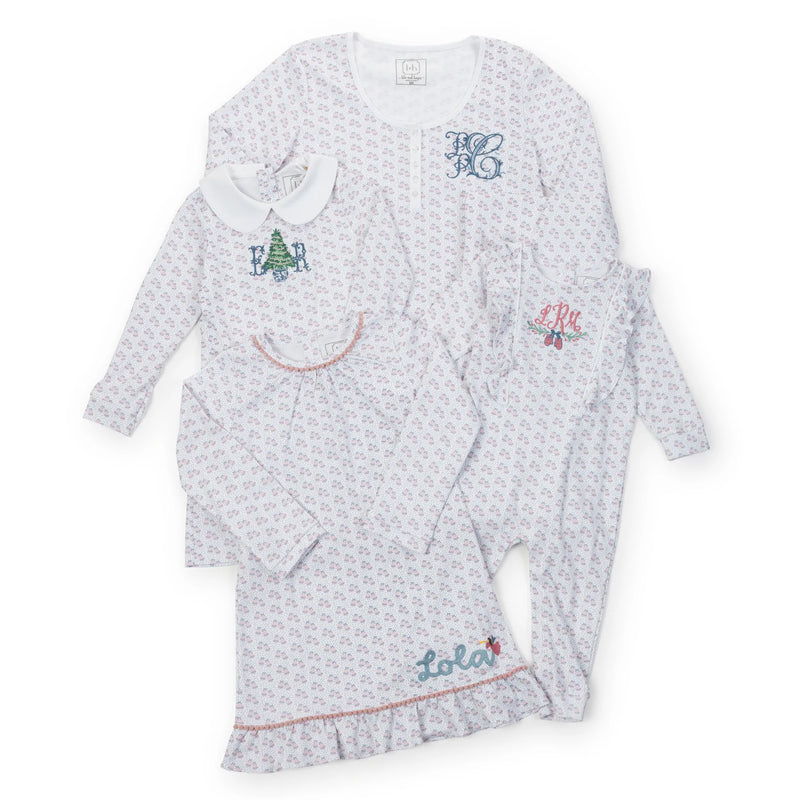 Carlin Dress - Bells In The Snow - Born Childrens Boutique