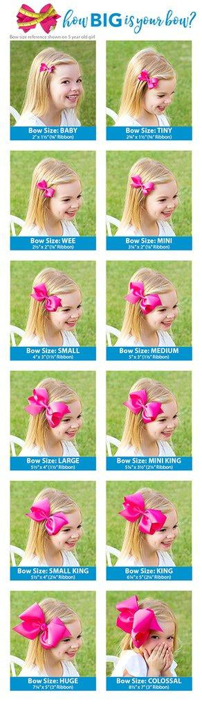 Wee Ones Satin Light Blue Bow - Born Childrens Boutique