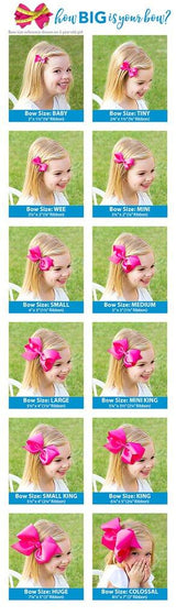 Wee Ones Shocking Pink Bow - Born Childrens Boutique