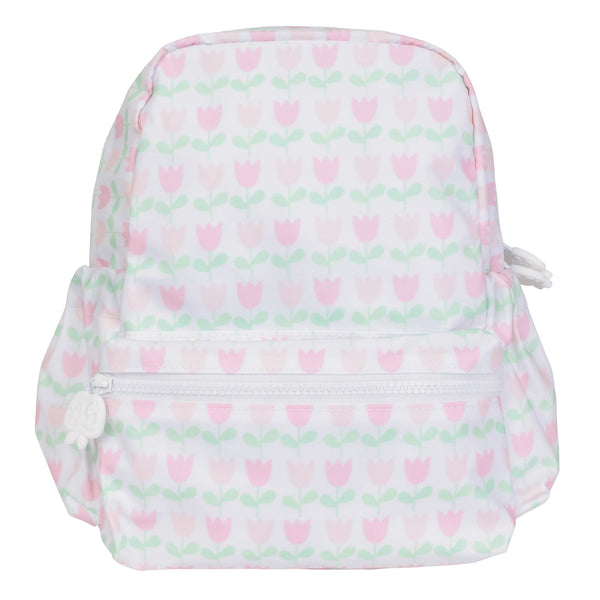 Large Backpack, Tulips - Born Childrens Boutique