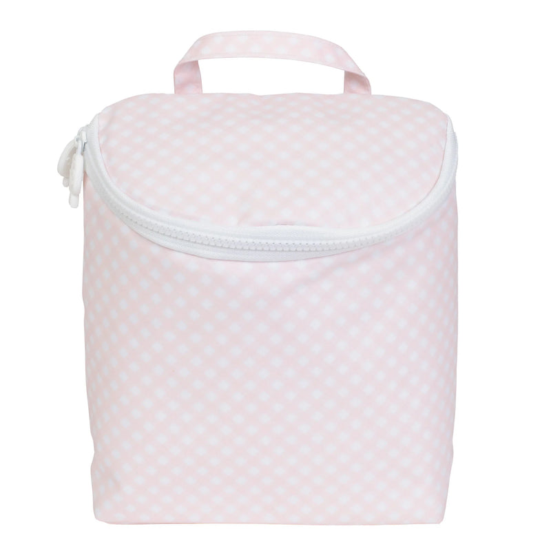 Bottle Bag, PInk Gingham - Born Childrens Boutique