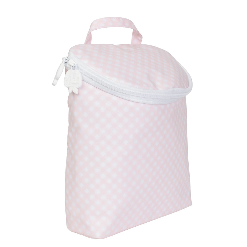 Bottle Bag, PInk Gingham - Born Childrens Boutique