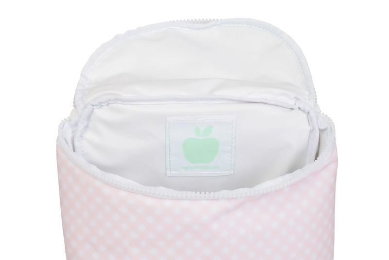 Bottle Bag, PInk Gingham - Born Childrens Boutique