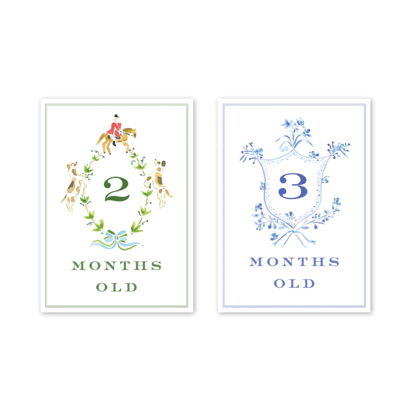 Joys of Boys  Milestone Cards - Born Childrens Boutique