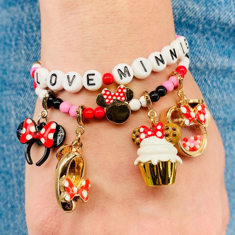 Charm It!, Gold Minnie Shaker Charm - Born Childrens Boutique