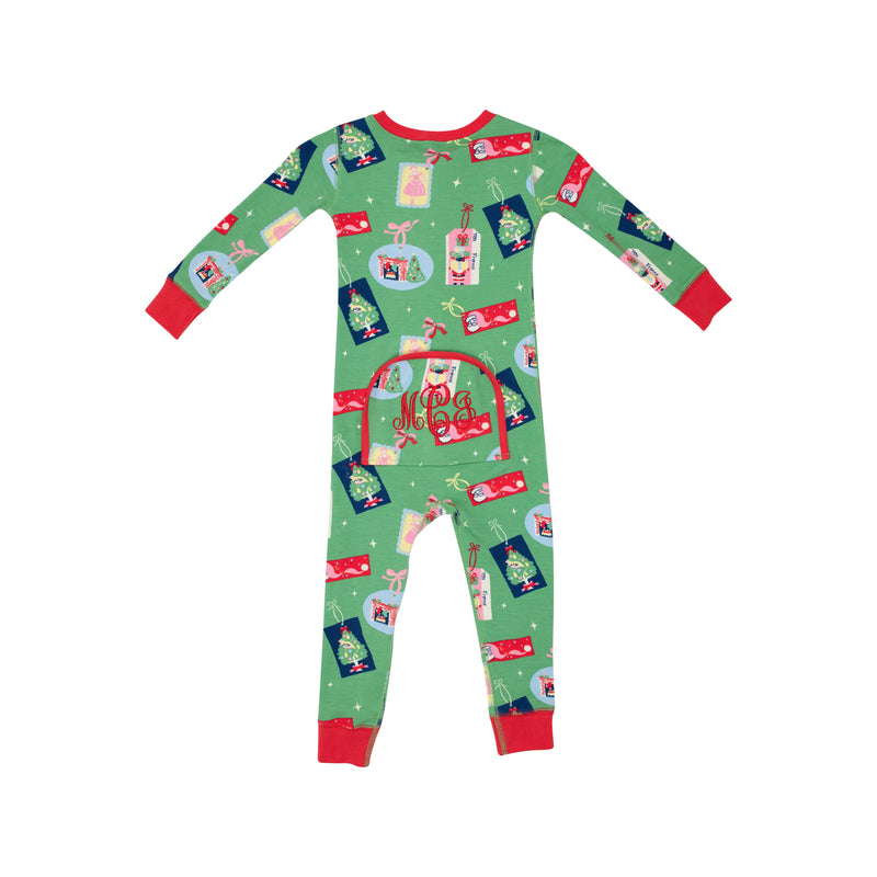 Noelle's Night Night Need A Little Christmas (Pink) With Richmond Red - Born Childrens Boutique