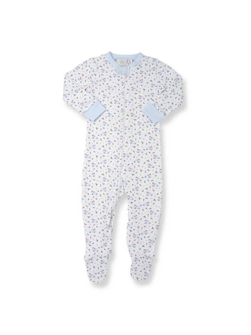 Pre-Order Once Upon A Time Onesie - Holly/Truck - Born Childrens Boutique