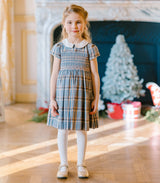 Philippa Blue Dress - Born Childrens Boutique