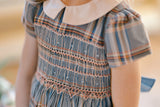 Philippa Blue Dress - Born Childrens Boutique