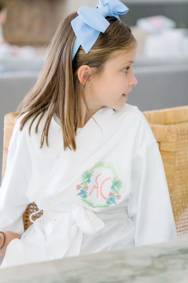Gwen Robe - White - Born Childrens Boutique