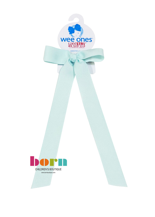 Wee Ones Crystalline Bow with Tail - Born Childrens Boutique