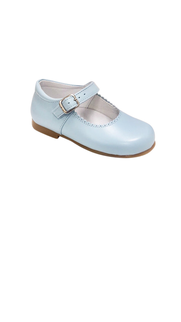 Baby Mary Jane Light Blue - Born Childrens Boutique
