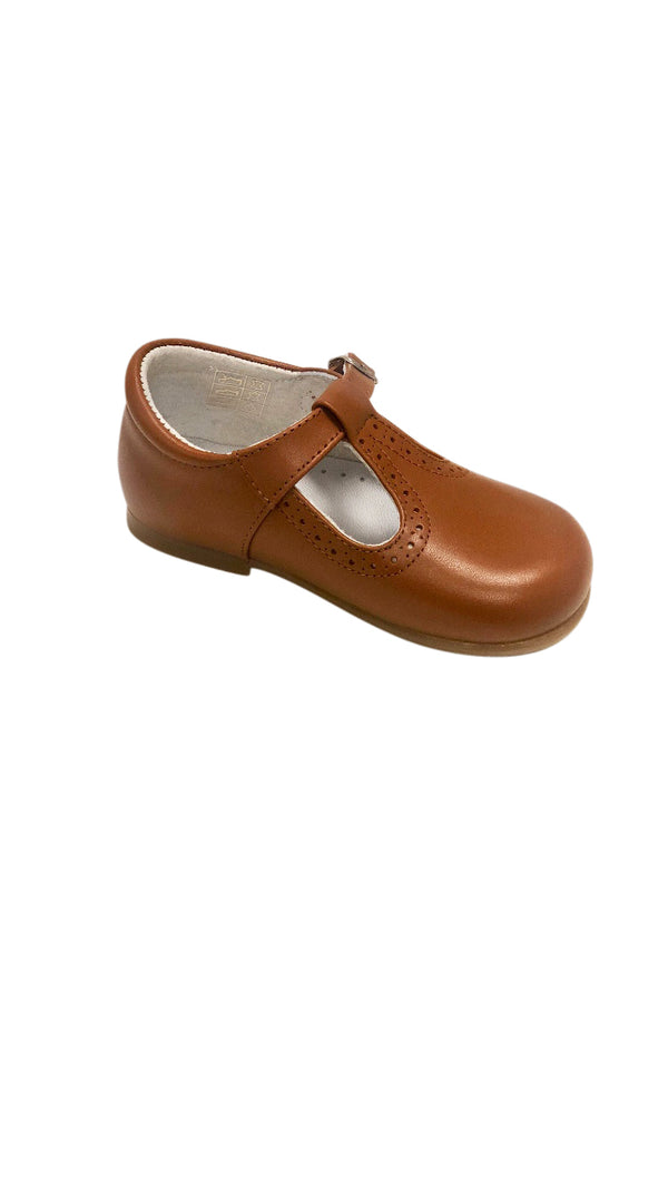 Baby T Strap Tan - Born Childrens Boutique