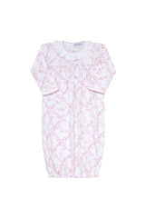 Pink Bears Trellace Gown - Born Childrens Boutique