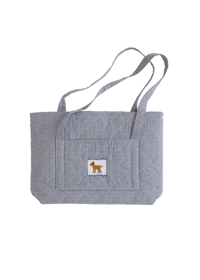 Diamond Quilted Tote - Dog - Born Childrens Boutique