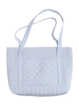 Quilted Blue Tote Bag - Born Childrens Boutique