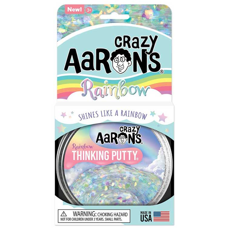 Rainbow 4" Thinking Putty Tin - Born Childrens Boutique