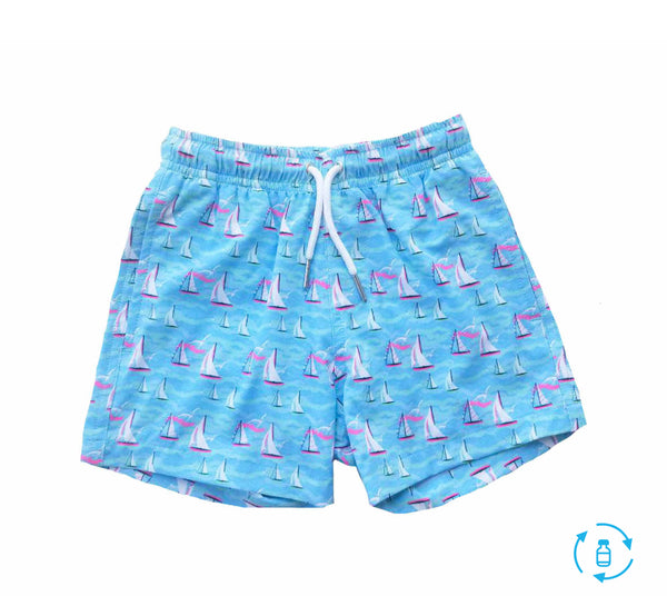 Bermies Sail Away Kids Shorts - Born Childrens Boutique