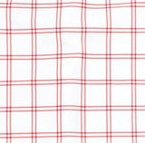 Pre-Order Boardie Red Windowpane Plaid w/ Nantucket Red Waistband - Born Childrens Boutique