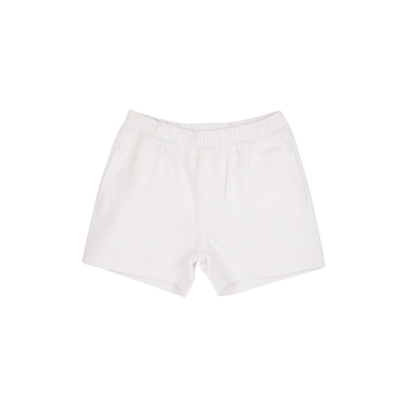 Sheffield Shorts Worth Avenue White With Multicolor Stork - Born Childrens Boutique