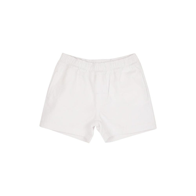 Sheffield Shorts Worth Avenue White With Multicolor Stork - Born Childrens Boutique