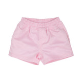 Sheffield Shorts Palm Beach Pink With Mandeville Mint Stork - Born Childrens Boutique