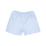 Shelton Shorts Breakers Blue Seersucker With Breakers Blue Stork - Born Childrens Boutique