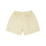 Shelton Shorts Seaside Sunny Yellow Seersucker With Worth Avenue White Stork - Born Childrens Boutique