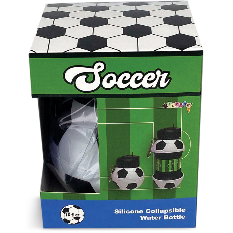 Soccer Collapsible Water Bottle - Born Childrens Boutique
