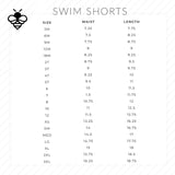 SugarBeeBlanks Blue Gingham Swim Shorts - Born Childrens Boutique