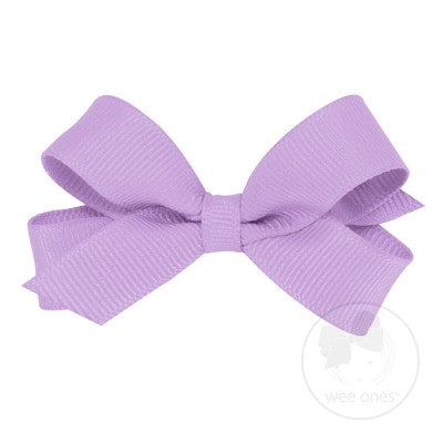 Wee Ones Light Orchid Bow - Born Childrens Boutique